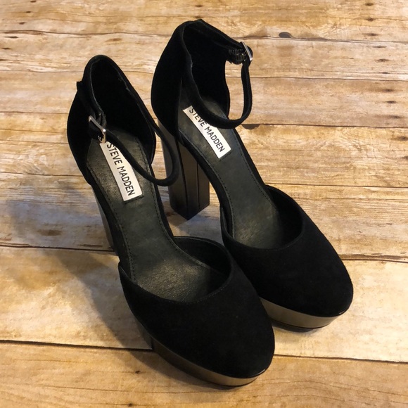 💥NWOT💥 Steve Madden ‘Darla’ Platform Block Heel - Picture 2 of 6